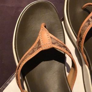 Coach Shoes - Authentic Coach sandals Coach Shoes - Authentic Coach sandals